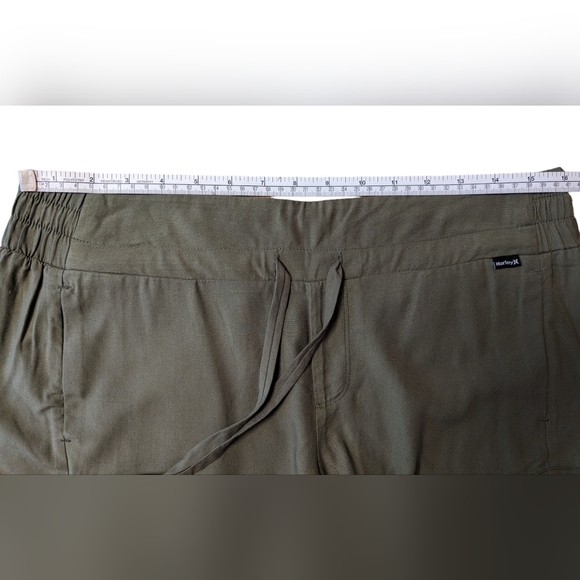 Hurley Shorts Olive Green M Beach Boardshort - Picture 4 of 4